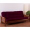 Blazing Needles Renewal 5-inch Twill Full-size Futon Mattress - Burgundy - Burgundy